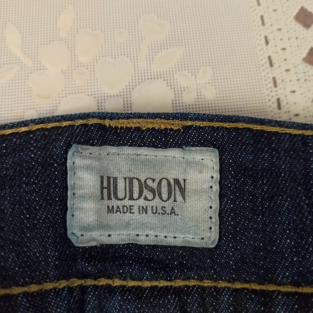 Hudson Women's Bootcut Blue Jeans . Size 28 Made In USA - Picture 11 of 16